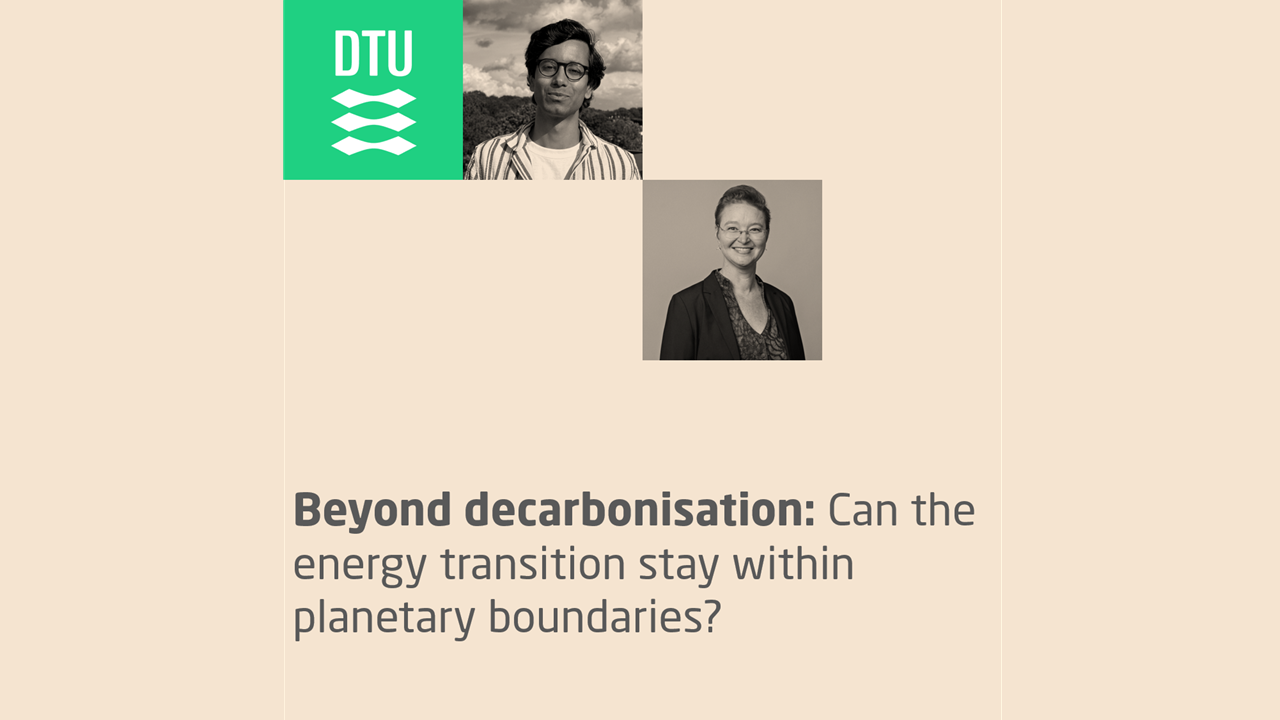 Beyond decarbonisation: Can the energy transition stay within planetary boundaries?